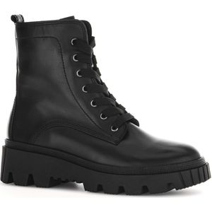 Gabor - Enkellaarsjes - Zwart - Leer