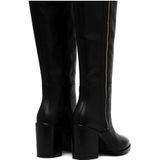 Tommy Hilfiger - FW0FW07056 BDS - Enkellaarsjes - Zwart - Leer