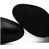 Tommy Hilfiger - FW0FW07056 BDS - Enkellaarsjes - Zwart - Leer