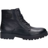 Bugatti - 331AG6321000 - Enkellaarsjes - Zwart - Leer