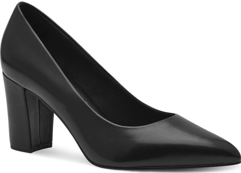 Marco Tozzi - Pumps - Zwart - Leer