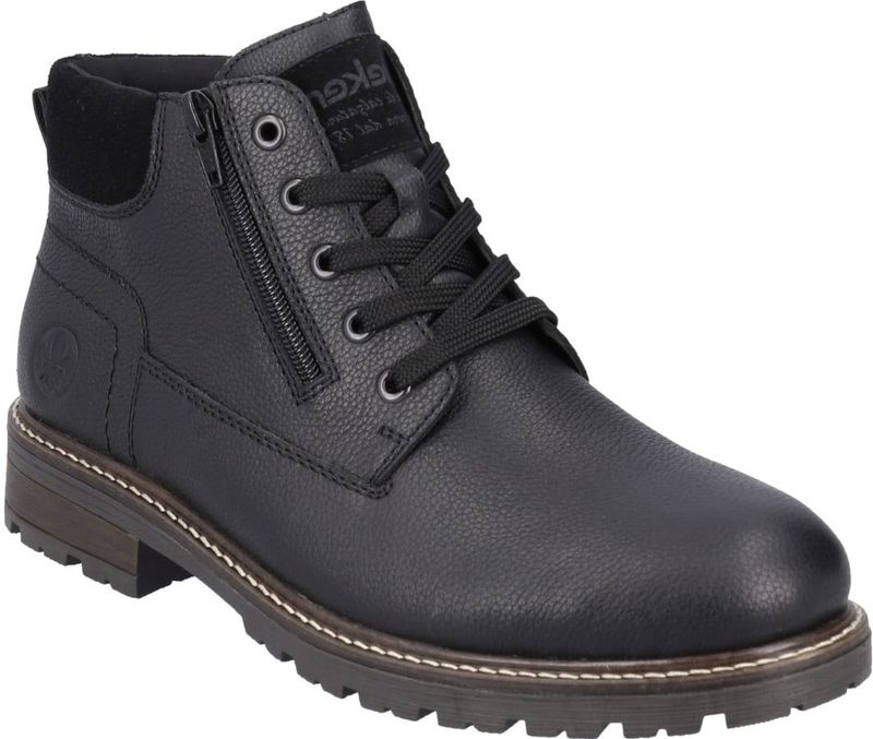 Rieker - 32007-00 - Enkellaarsjes - Zwart