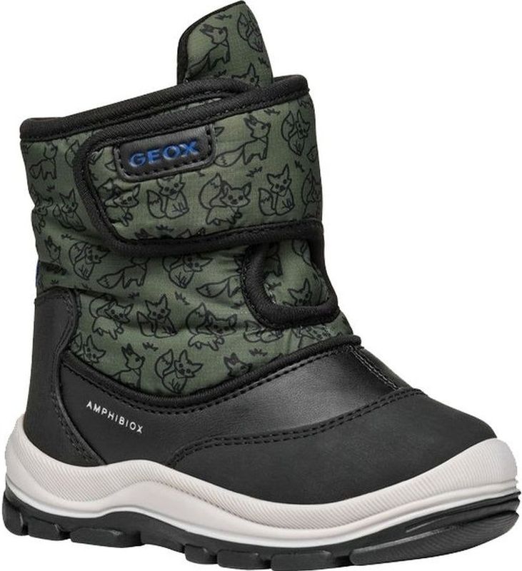 Geox Enkellaarsjes B263VE 0BCMN C9358 Groente