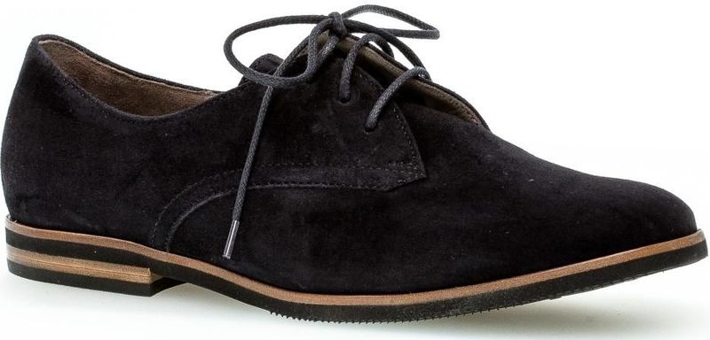 Gabor - Dames - Schoenen - Blauw - Suède - Lage Hak