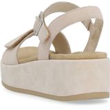 Remonte - D1N50-60 - Sandalen - Beige - Suède - Textiel