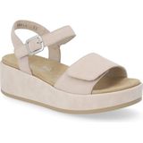 Remonte - D1N50-60 - Sandalen - Beige - Suède - Textiel
