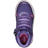 Geox - J Inek Girl C - Sneakers - Paars/Fuchsia - Leer