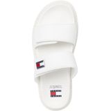 Tommy Jeans - EN0EN02560 - Sandalen - Beige - Polyurethaan, Polyester