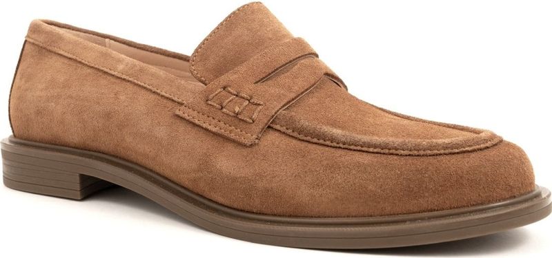 Sergio Moretti - Bruine Gesloten Loafers - Dames - Leer