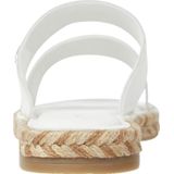 Tommy Hilfiger - Platte Sandalen - Wit - Leer