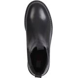 Tommy Jeans - Heritage Branding - Chelsea Boots - Zwart - Leer