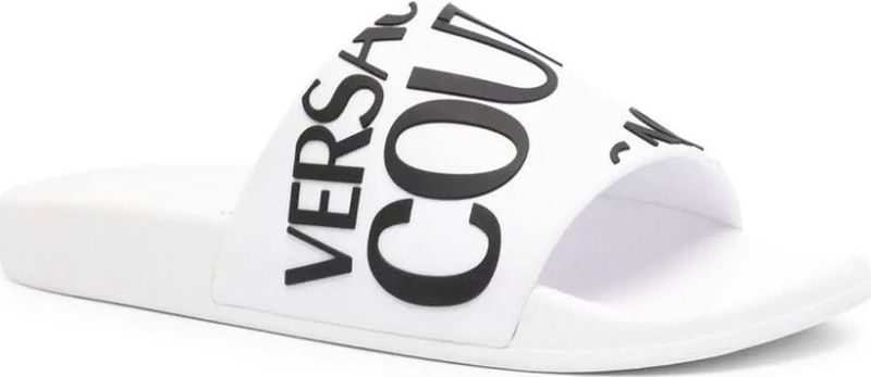 Versace Jeans Couture - Gezondheidsslippers - Wit - Rubber
