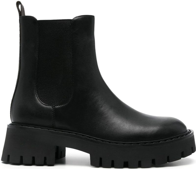 Michael Kors - Asher Flat Bootie - Veterboots - Meerkleurig - 100% Koeienleer
