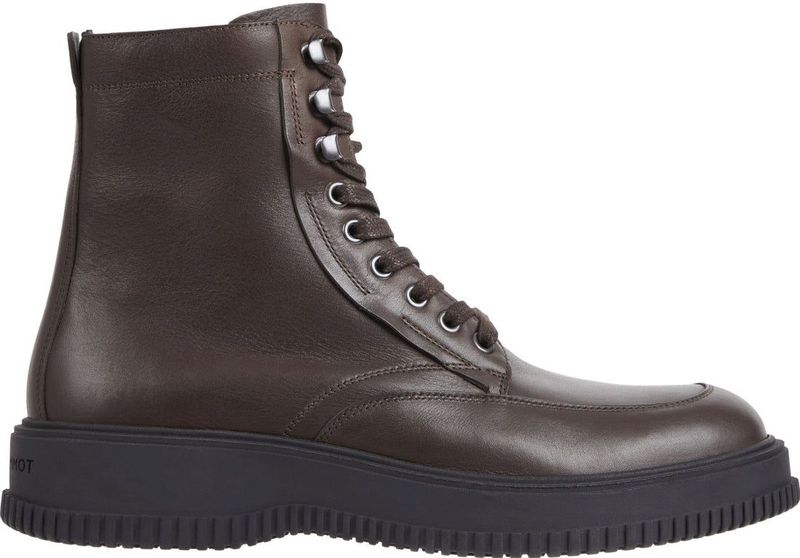 Tommy Hilfiger - Enkellaarsjes - Bruin