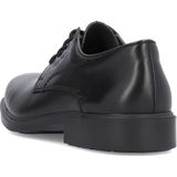 Rieker - Schoenen - Zwart - Leer - Schokabsorberende Zool - Vetersluiting