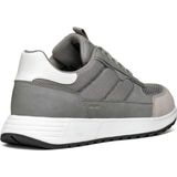 Geox - Molveno - Sneakers - Grijs - Polyurethaan, Polyester, Suède