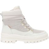 R-Evolution - Enkellaarsjes - Wit - Leer - Casual Dames