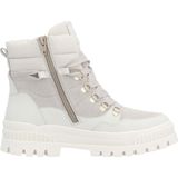 R-Evolution - Enkellaarsjes - Wit - Leer - Casual Dames