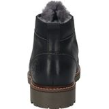 Salamander - Enkellaarsjes - Zwart - Nubuck - Dierenhaar