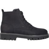 Rieker - 30430-00 - Enkellaarsjes - Zwart - Suède