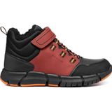 Geox - J949XA 032ME - Enkellaarsjes - Zwart - Nubuck/Polyurethaan/Polyester