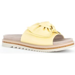 Gabor - Dames Schoenen - Geel - Leer - Open Ontwerp