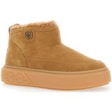 Pinko - Yoko 22 - Enkellaarsjes - Bruin - Kalfsleer