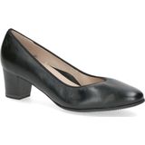 Caprice - Pumps - Zwart - Leer - Comfortabele Blokhak