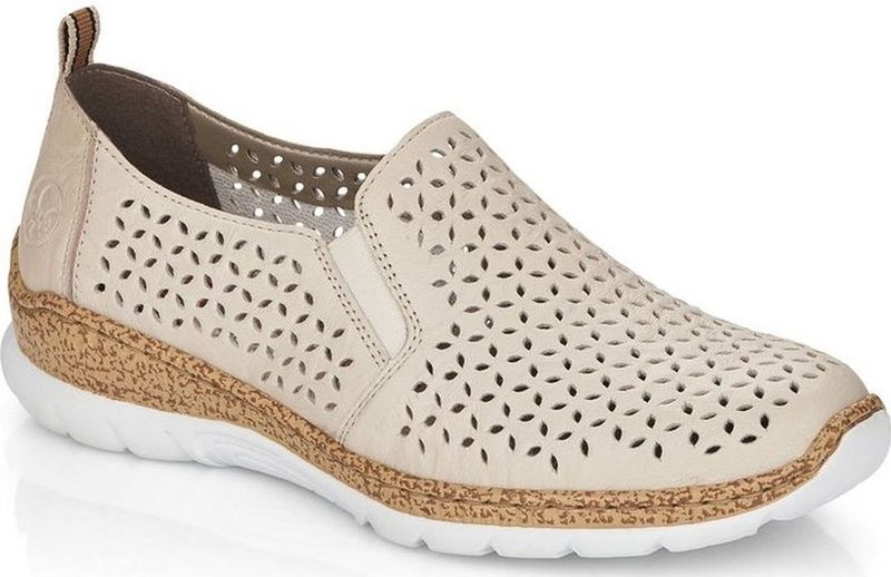 Rieker Loafers N425160 Beige