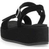 Remonte - Dames Sandalen - Zwart - Suède