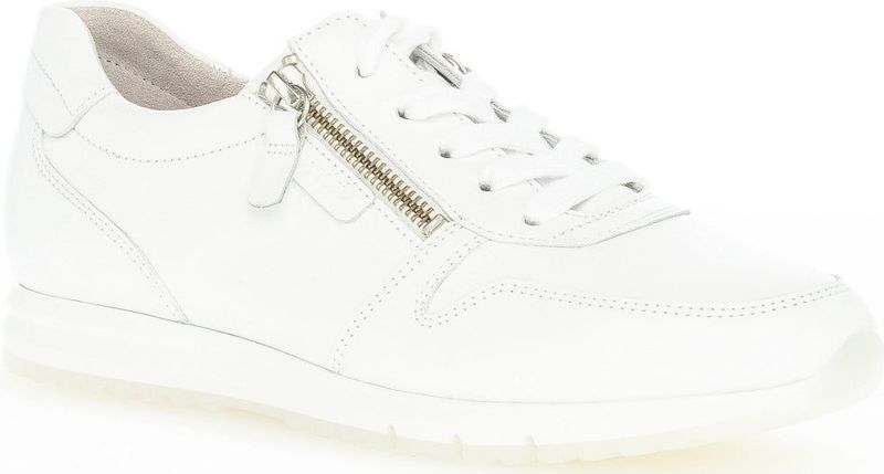 Gabor - Casual Schoenen - Wit - Leer - Microfiber Voering - TPR Zool