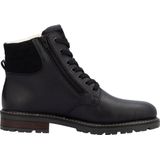 Rieker - Enkellaarsjes - Zwart - Leer