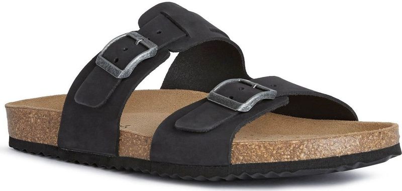 Geox Gezondheidsslippers U159VB 00032 C9999 Zwart