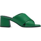 Marco Tozzi - Muri Mules - Pantoffels - Groen - Polyestervezel