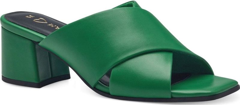 Marco Tozzi - Muri Mules - Pantoffels - Groen - Polyestervezel