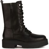 Geox - Spherica EC7 - Enkellaarsjes - Zwart - Wol