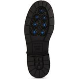 Geox - Spherica EC7 - Enkellaarsjes - Zwart - Wol