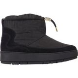 Tommy Hilfiger - Zwarte Enkellaarsjes - Suède - Dames