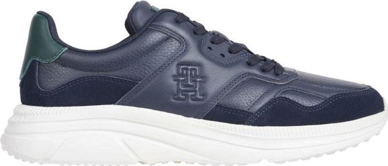 Tommy Hilfiger - Modern Runner Best LTH Mix - Sneakers - Blauw - Leer