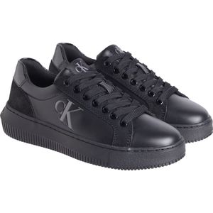 Calvin Klein - Sneakers - Zwart - Leer - Chunky Cupsole