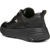 Geox D Diamanta E Sneakers voor dames, zwart, 36 EU