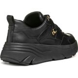 Geox D Diamanta E Sneakers voor dames, zwart, 36 EU