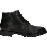 Bugatti - 311AHI401000 - Enkellaarsjes - Zwart - Leer