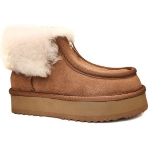 La Conte - LAC6563-20242CHE - Enkellaarsjes - Bruin