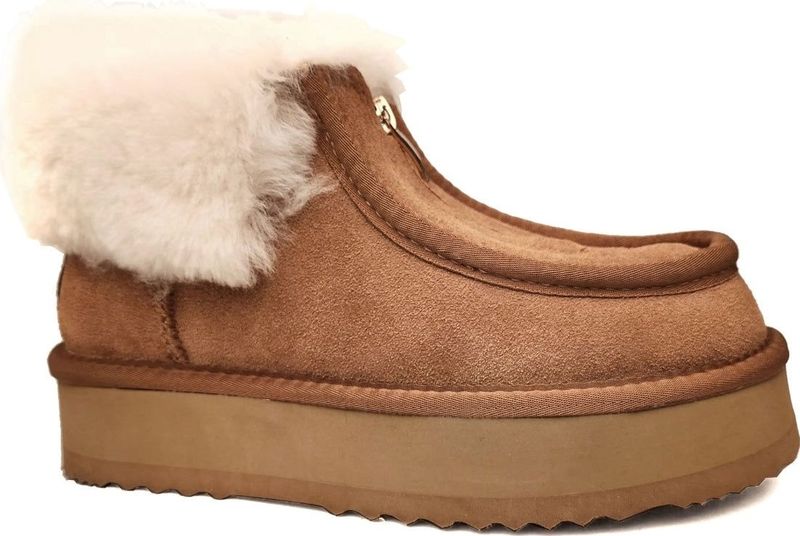 La Conte - LAC6563-20242CHE - Enkellaarsjes - Bruin