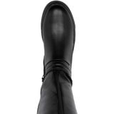 Liu Jo - Cleo 19 Hoge Laarzen - Zwart - Polyurethaan - Ritssluiting - Slip-on