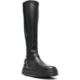 Liu Jo - Cleo 19 Hoge Laarzen - Zwart - Polyurethaan - Ritssluiting - Slip-on