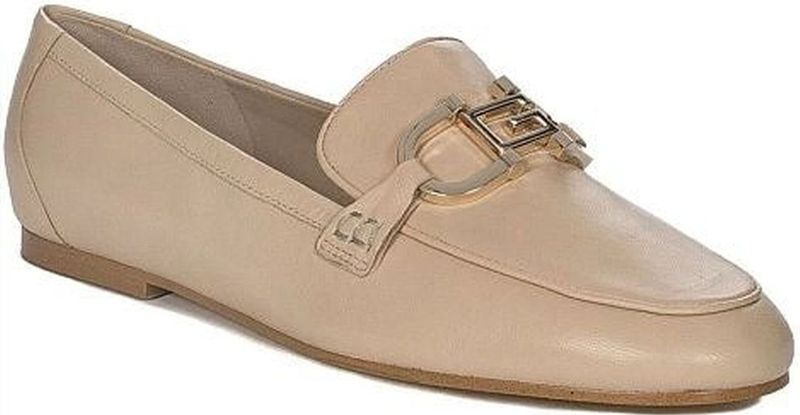 Guess - Leren Loafers - Beige - Leer