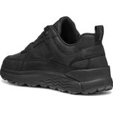 Geox - U46FDD 000FF - Sneakers - Zwart - Rundleder, Polyester, Rubber