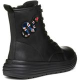 Geox J Phaolae E enkellaars voor meisjes, Zwart, 10 UK Child